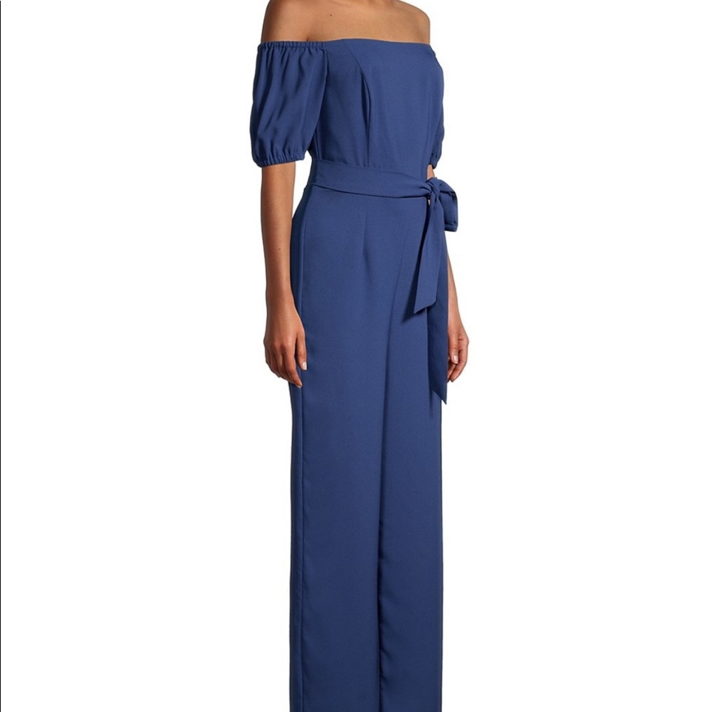 Lilly Pulitzer blue jumpsuit EUC